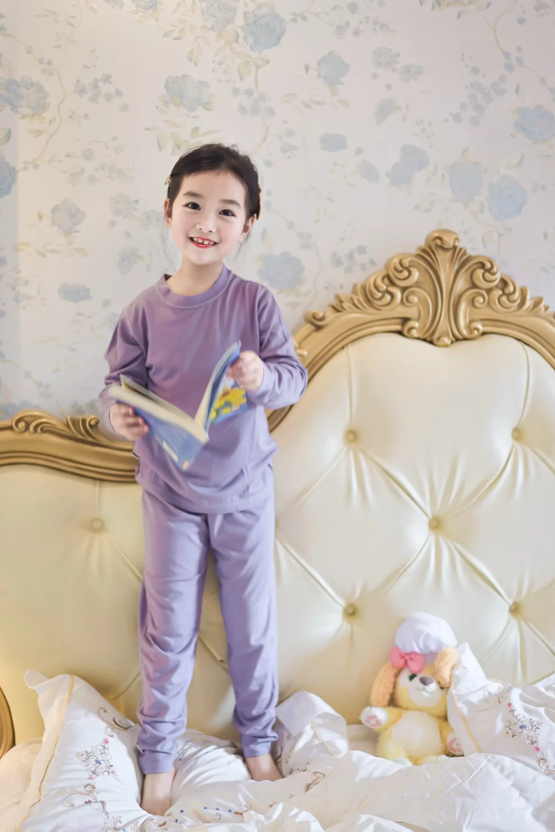 养娃日常|女儿穿了不喊痒的贴身衣✨