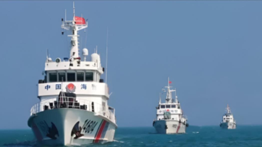台湾三艘船围堵大陆一艘海警船，整整围了 34 小时！你以为这是势均力敌的海上对峙
