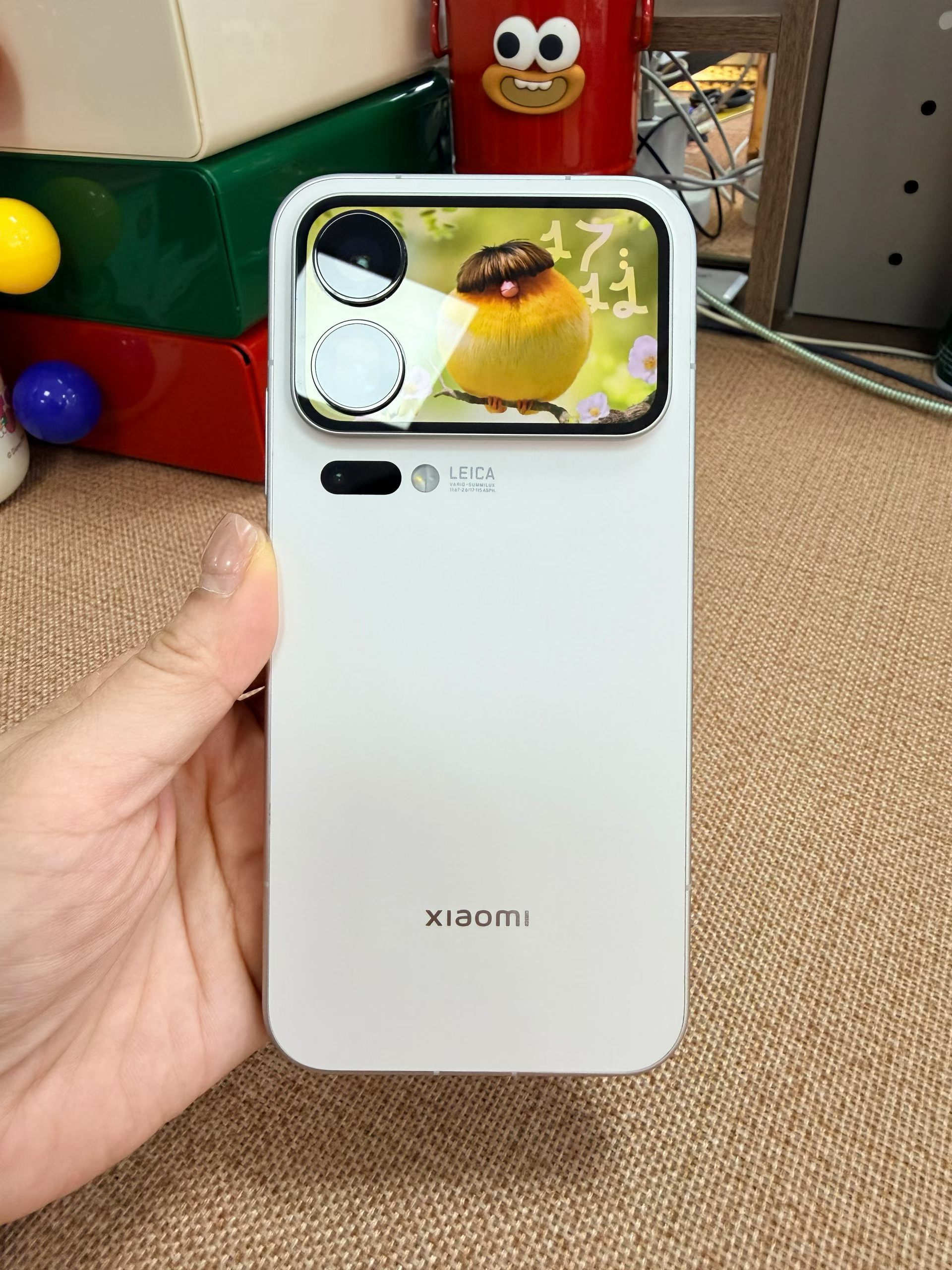 精品二手机小米17Pro Max 12+512G白电池效率100%，官方在保，9