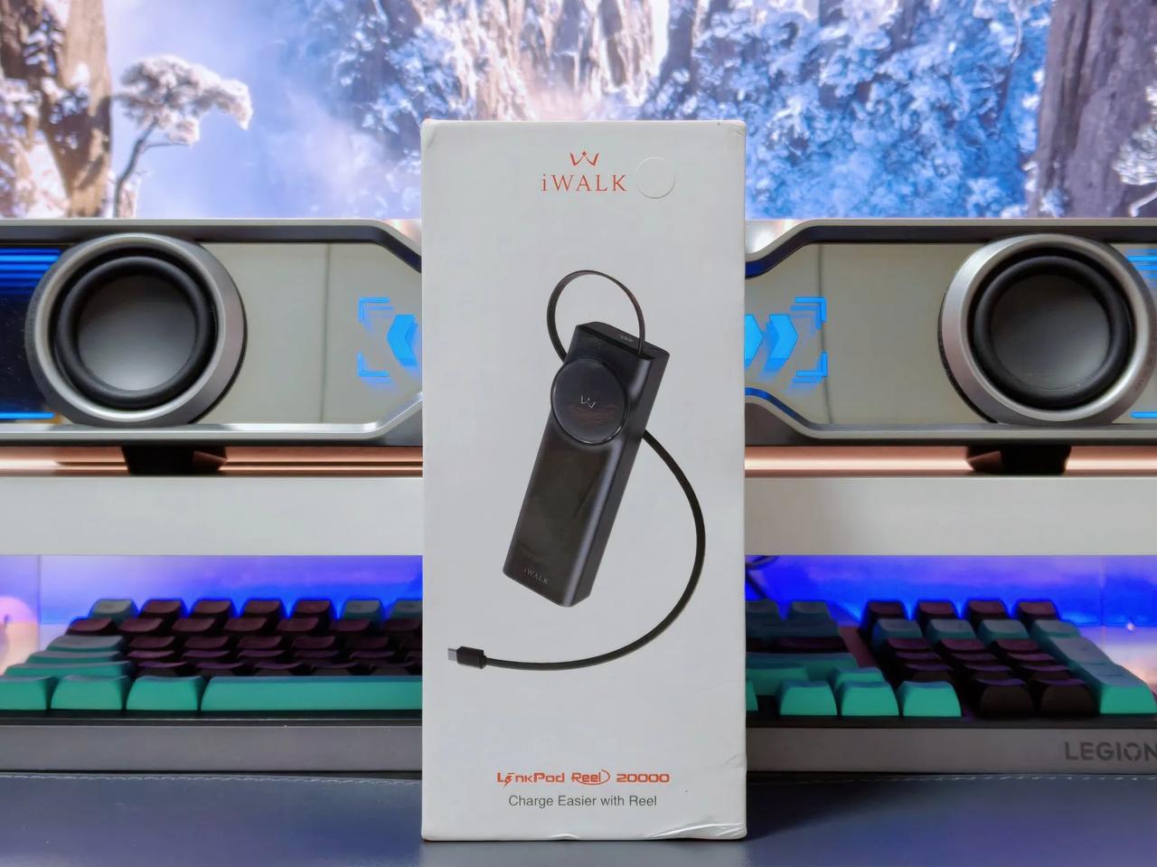 续航无忧，便捷高效，iWALK拉拉宝MAX 20000mAh充电宝
对于经常出差