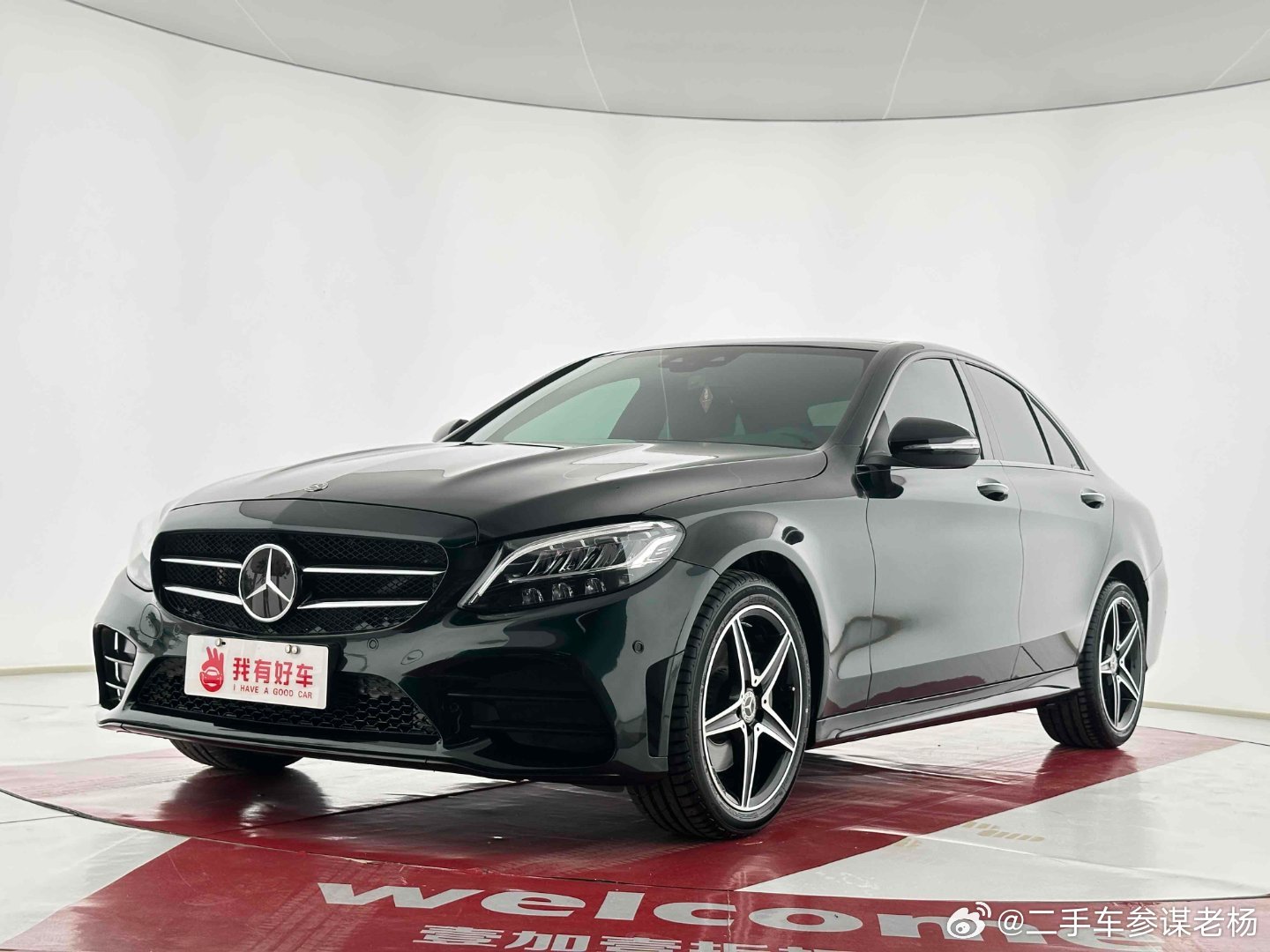 最新到店：​奔驰C 260 运动版 4MATIC​2019年上牌，四驱，少有祖母