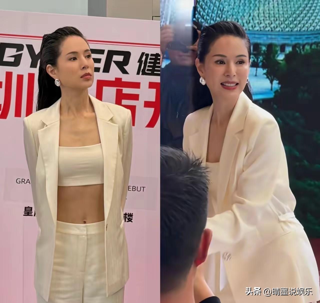 30年过去，我都老了，童年女神“小龙女”还是那个“小龙女”。

59岁李若彤穿露