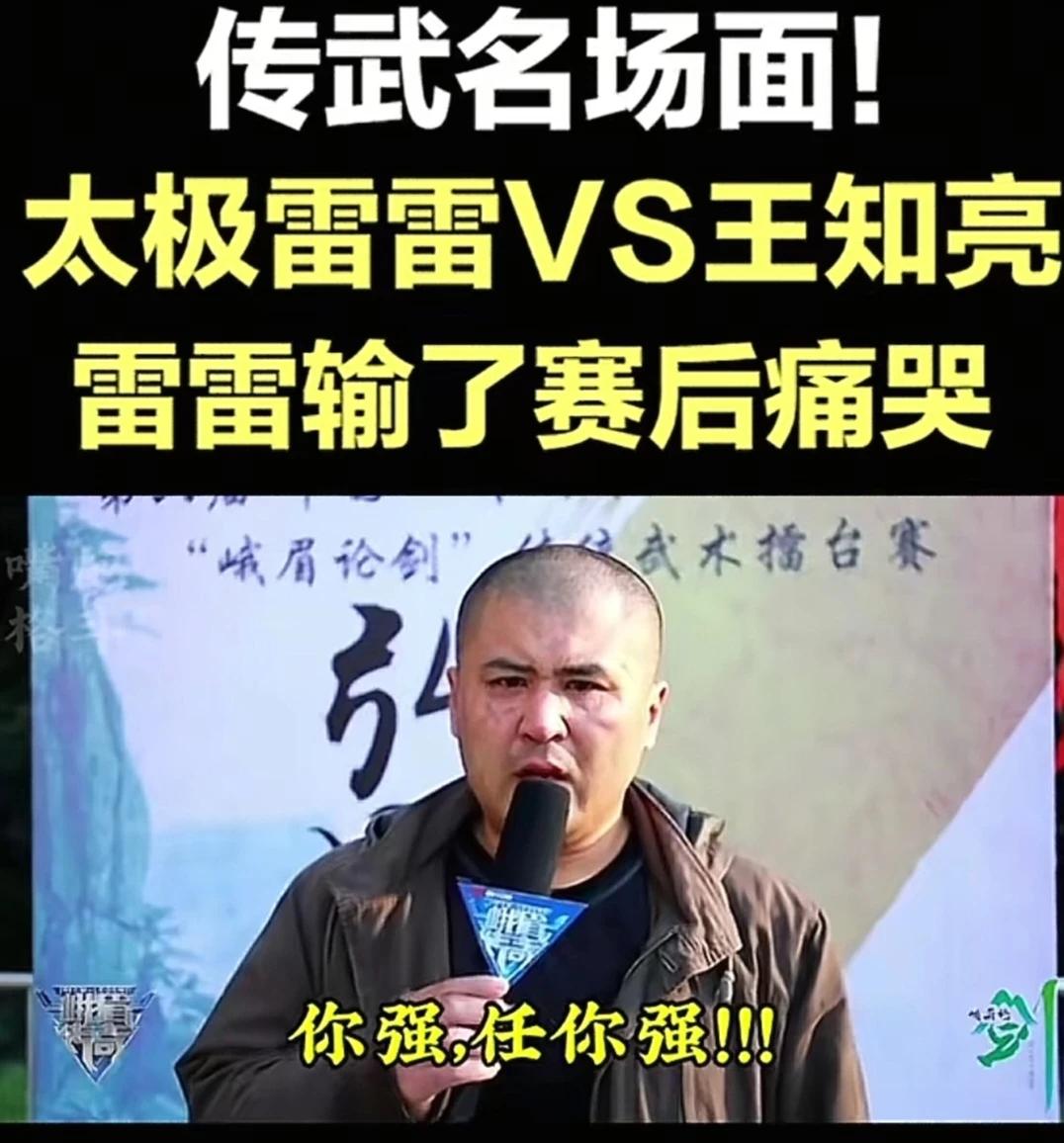 看着花里胡哨，上了擂台都是雷雷太极