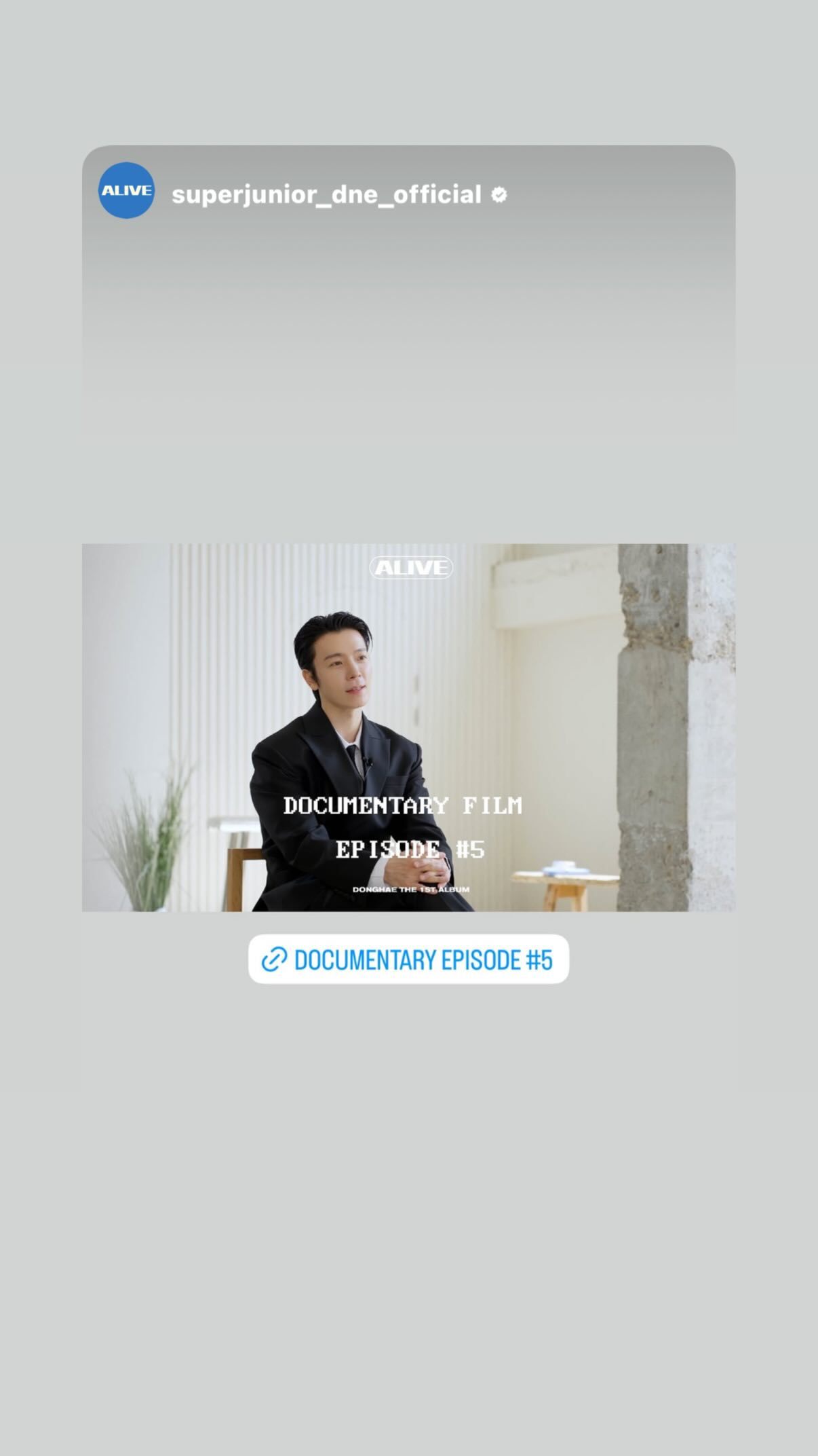 “CB百蓝_。260525李东海 ins story更新： 