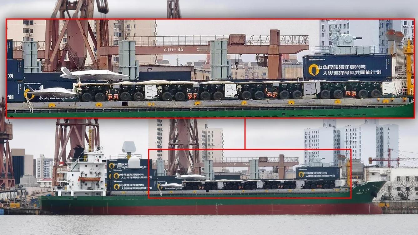 ★：美国战区网站分析了（The War  Zone）我国货船改装成无人机母舰的情