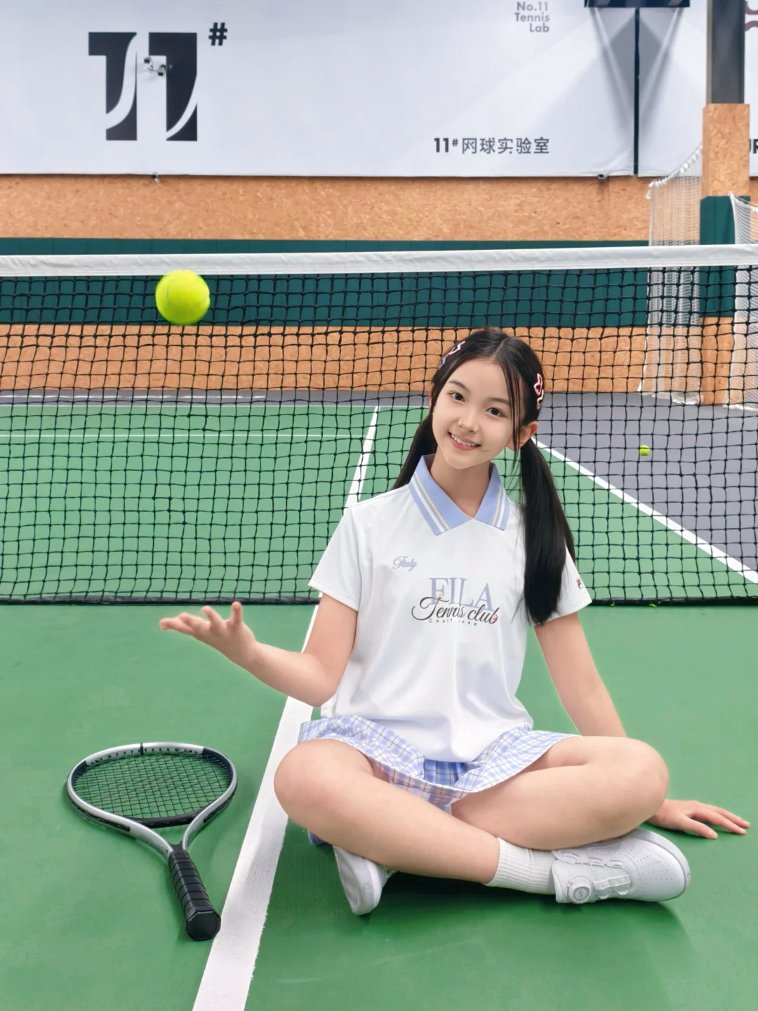 球场元气担当✨FILA KIDS这套也太好穿了吧