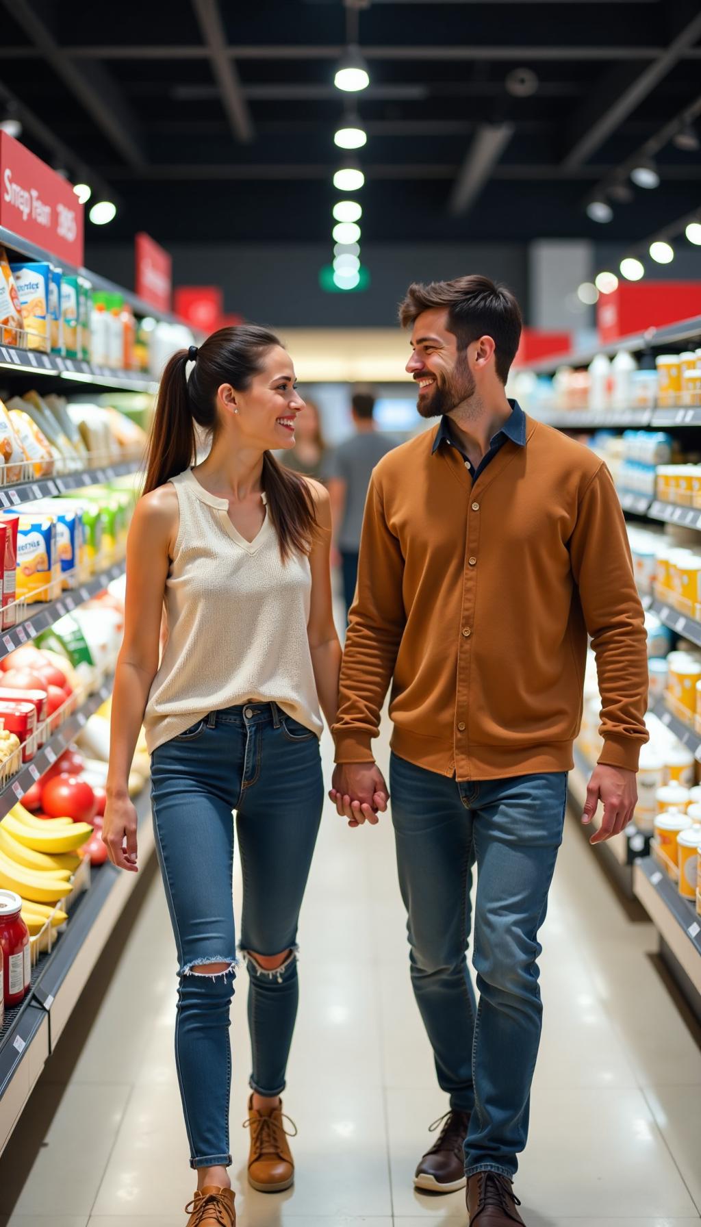 【爆款标题】  
兄弟姐妹们，超市闹剧大揭秘：和朋友一起逛超市的那些事儿！

【