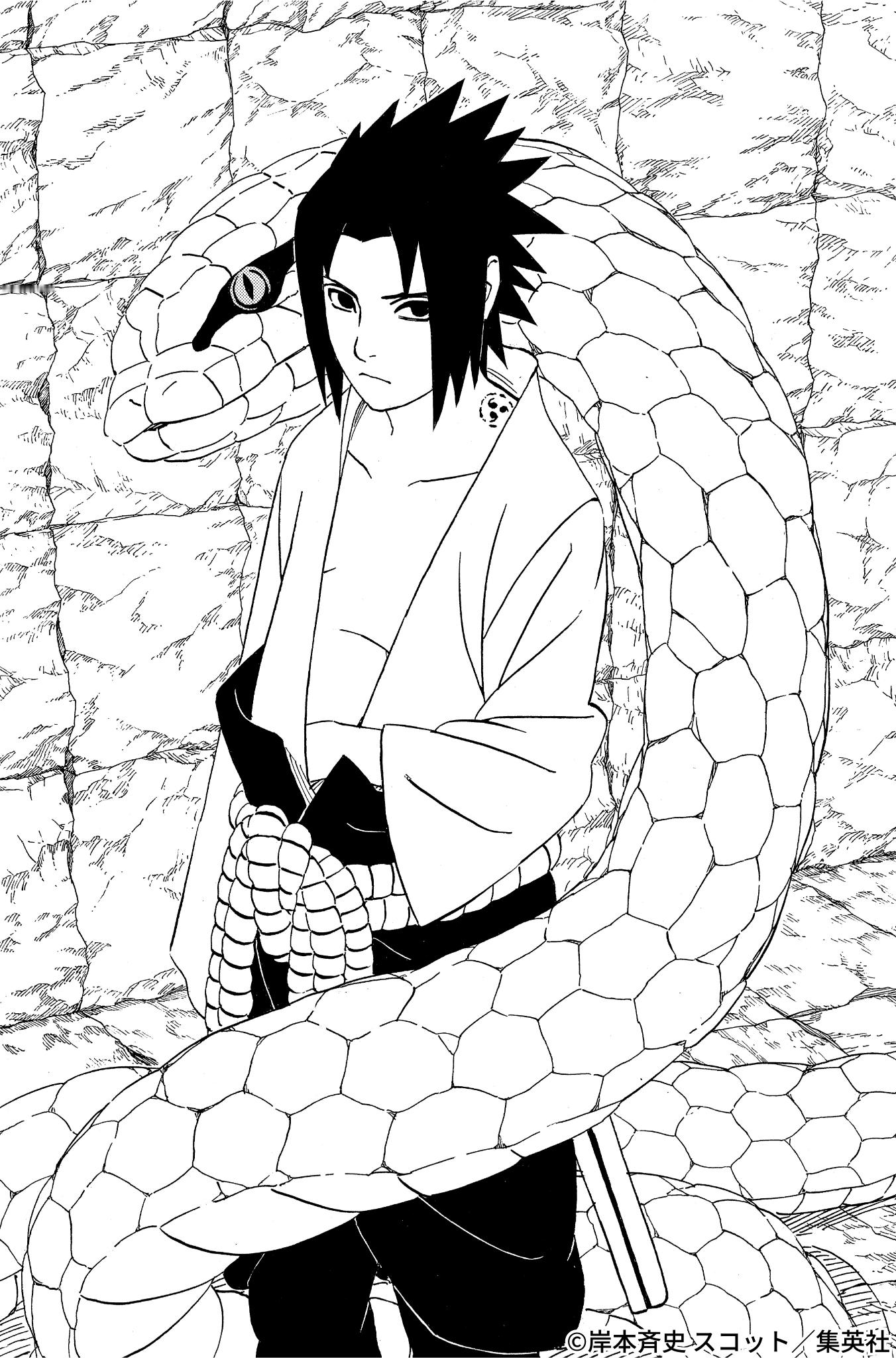 【火影忍者官方最新发布了推文】提到宇智波一族，你首先会想到谁？火影忍者宇智波佐助