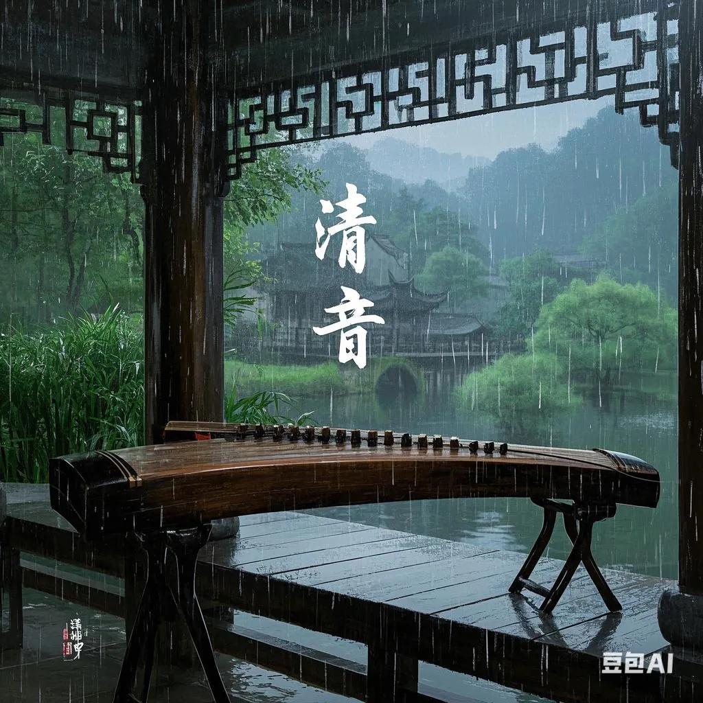 上联：风翻诗书觅佳句，如何对下联雨润琴瑟奏清音