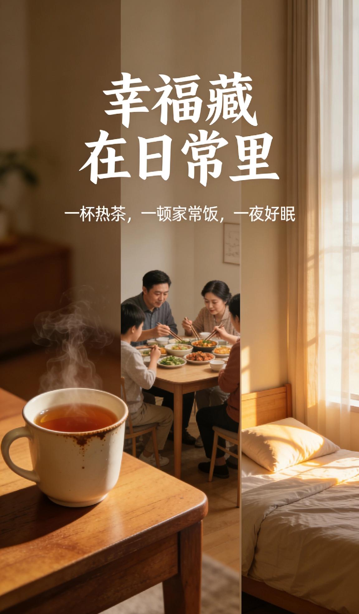 原来幸福，都藏在日常里

年轻时总以为，幸福在遥远的远方，需要拼尽全力去追逐。