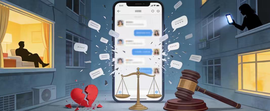 男子在家裸体被女邻居发群，全网吵翻了：到底谁错了？

深夜，某小区业主群里突然弹