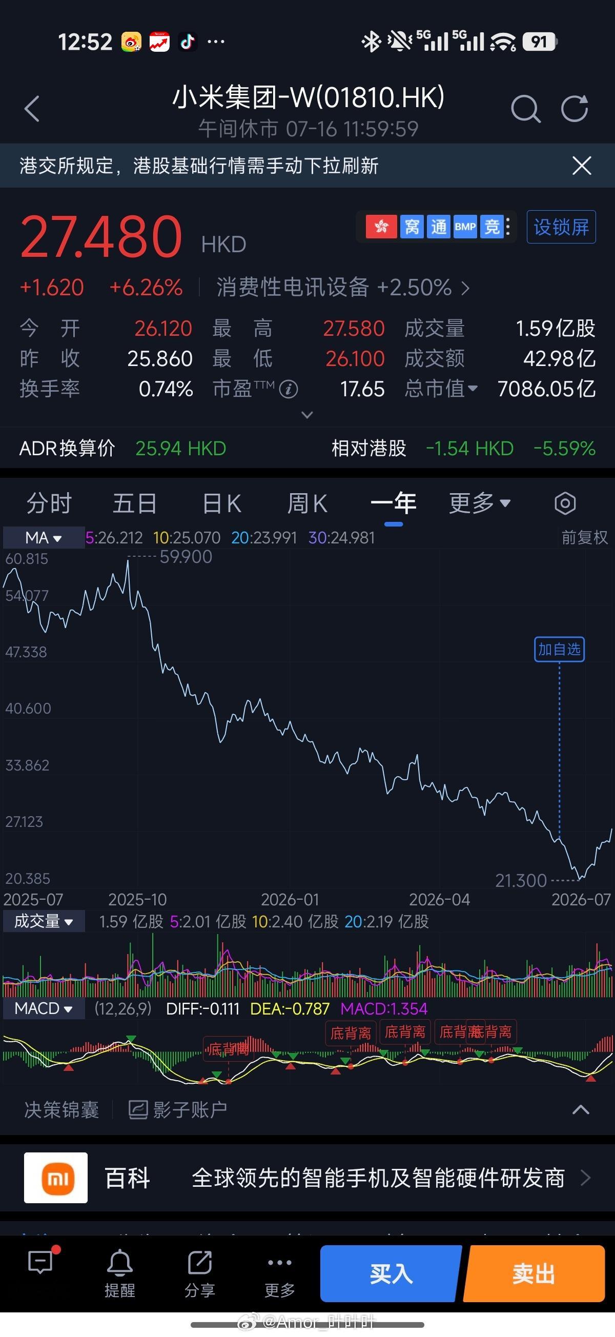 澎程发布后，小米股价从近期低位反弹近30%，资本市场已经先给出了态度。SU7、Y