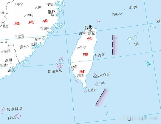 主要岛屿构成

- 台湾本岛：中国第一大岛，面积约3.59万平方公里，是全省的主