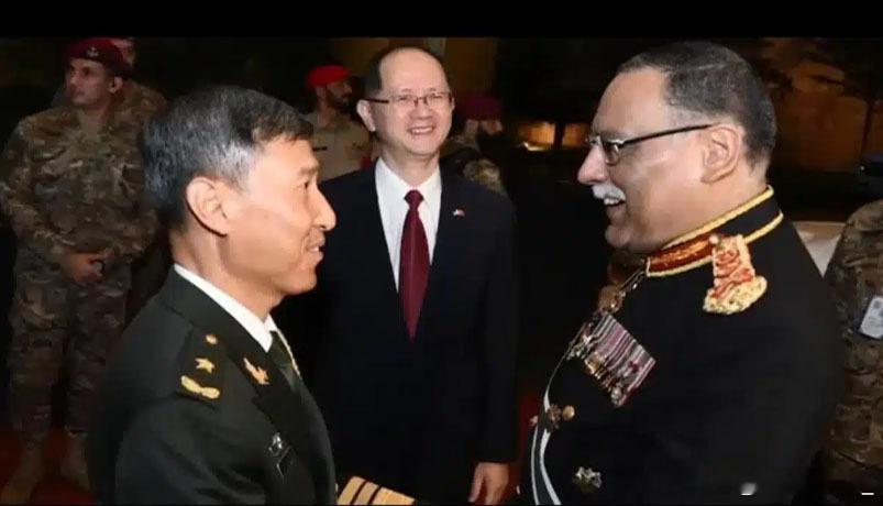 巴基斯坦参谋长联席会议主席萨希尔·沙姆沙德·米尔扎将军作为首席嘉宾出席了中国人民
