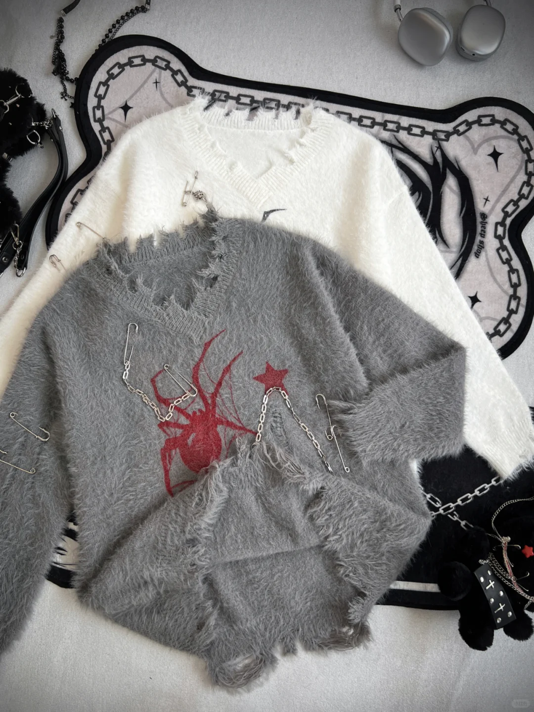 🕸幽灵蜘蛛🕷白还是灰‼