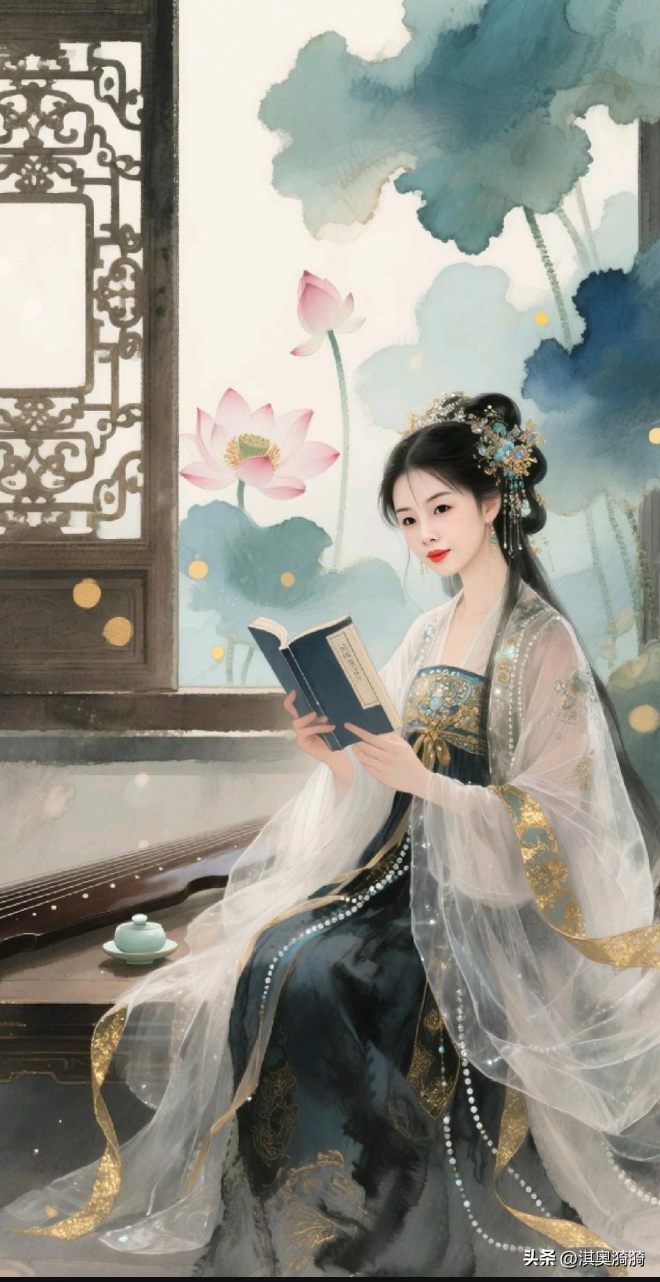 《心镜录》

世路千岐总一真，万峰深处是红尘。
竹影扫阶尘不动，月轮穿海水无痕。