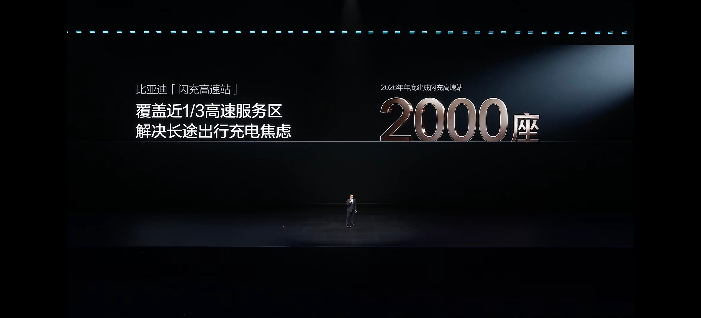 比亚迪闪充桩对用户最友好的充电桩比亚迪闪充技术单枪1500kW闪充桩+超级快放的