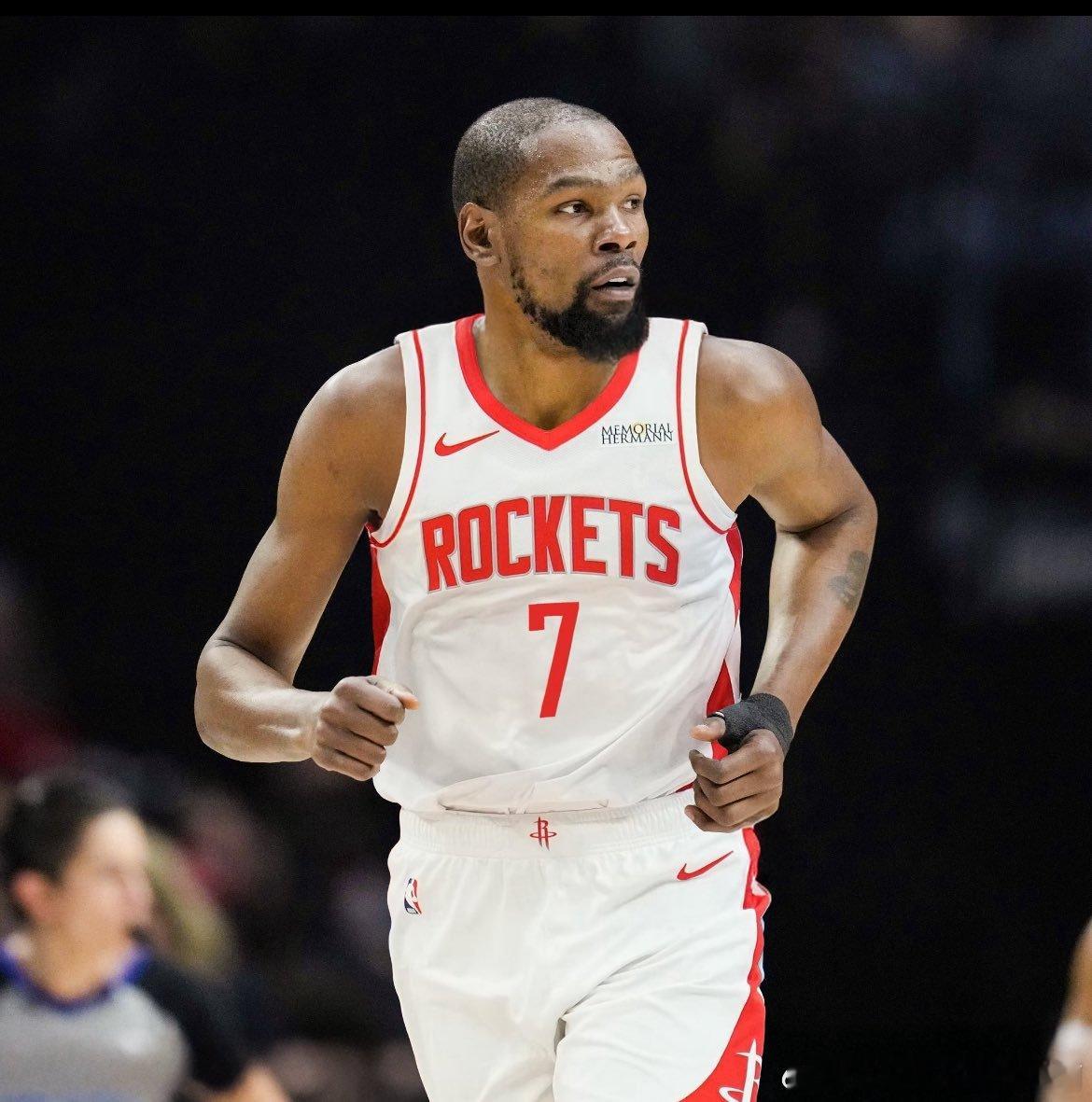 NBA[超话]  休斯顿火箭队的凯文·杜兰特排在西部联盟十大最佳球员榜单的第 7