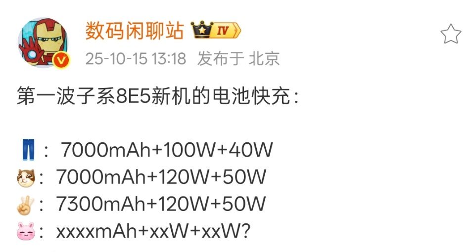 加加的电池快充还是挺能打的[doge] ​​​