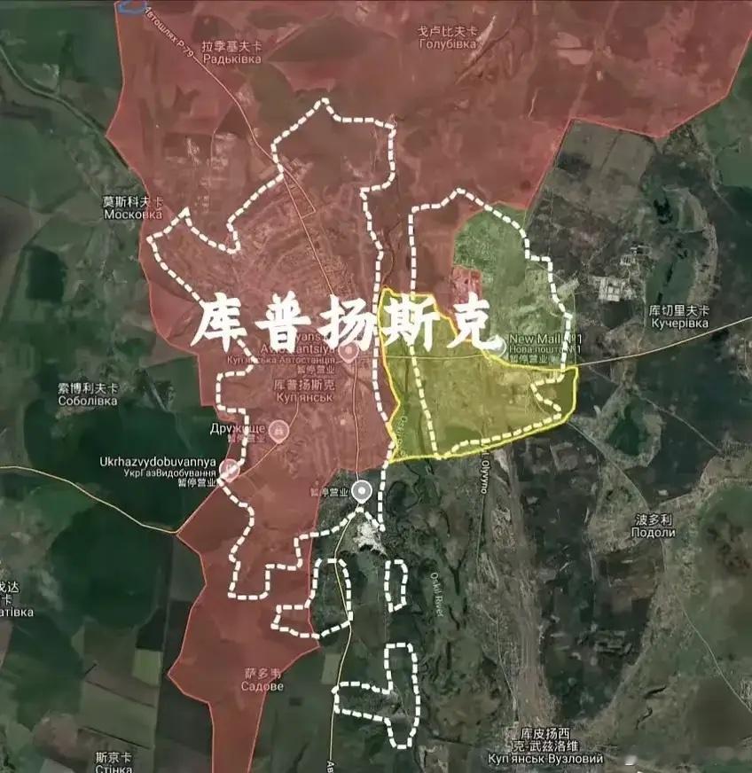 乌东防线已到崩溃边缘！库皮扬斯克这座被称为乌克兰第三首都的战略重镇，眼下正岌岌可