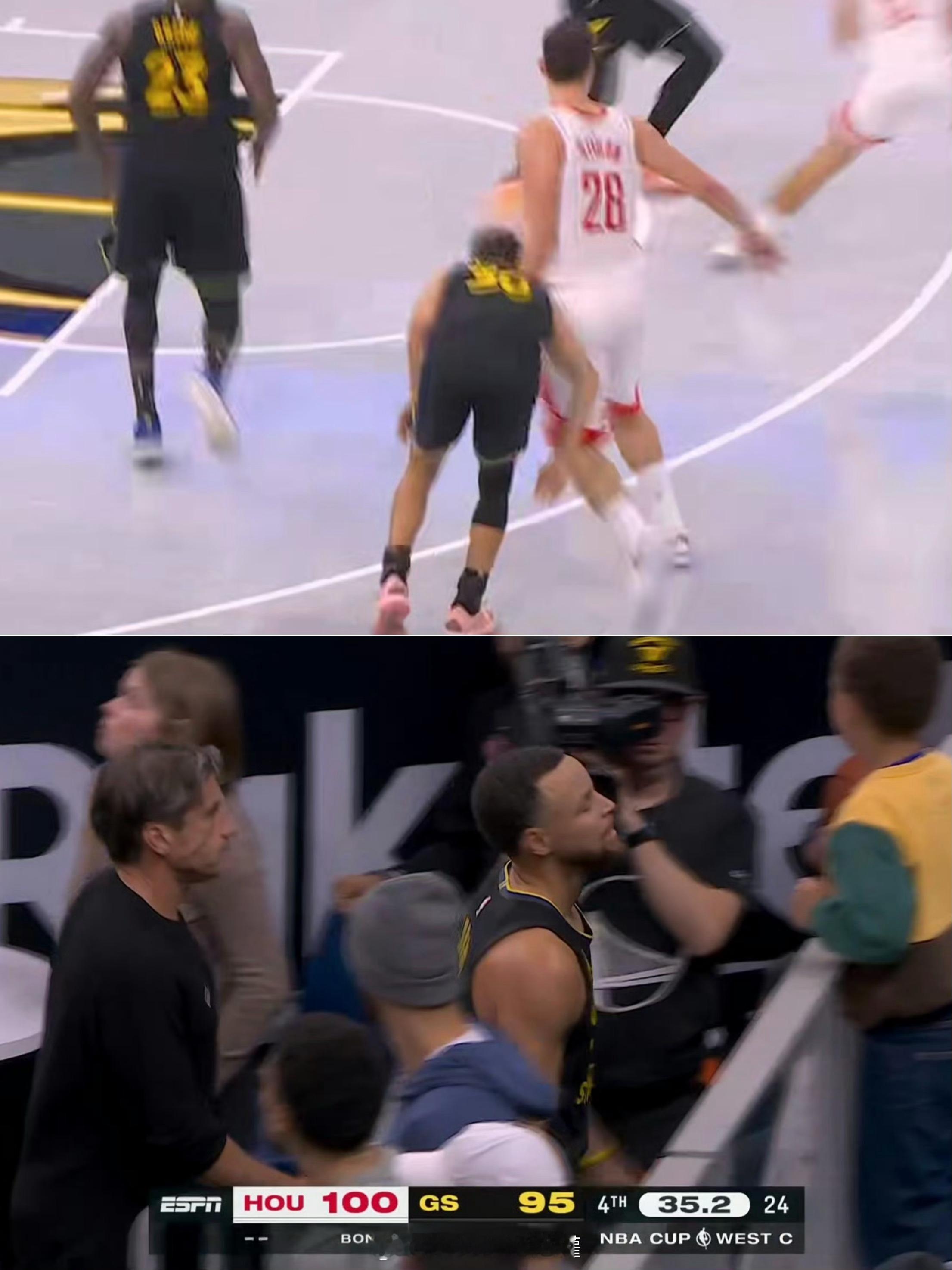 尽管37岁，库里仍是这支勇士的核心，最不能缺少的一环。不比詹姆斯，没有他湖人可以