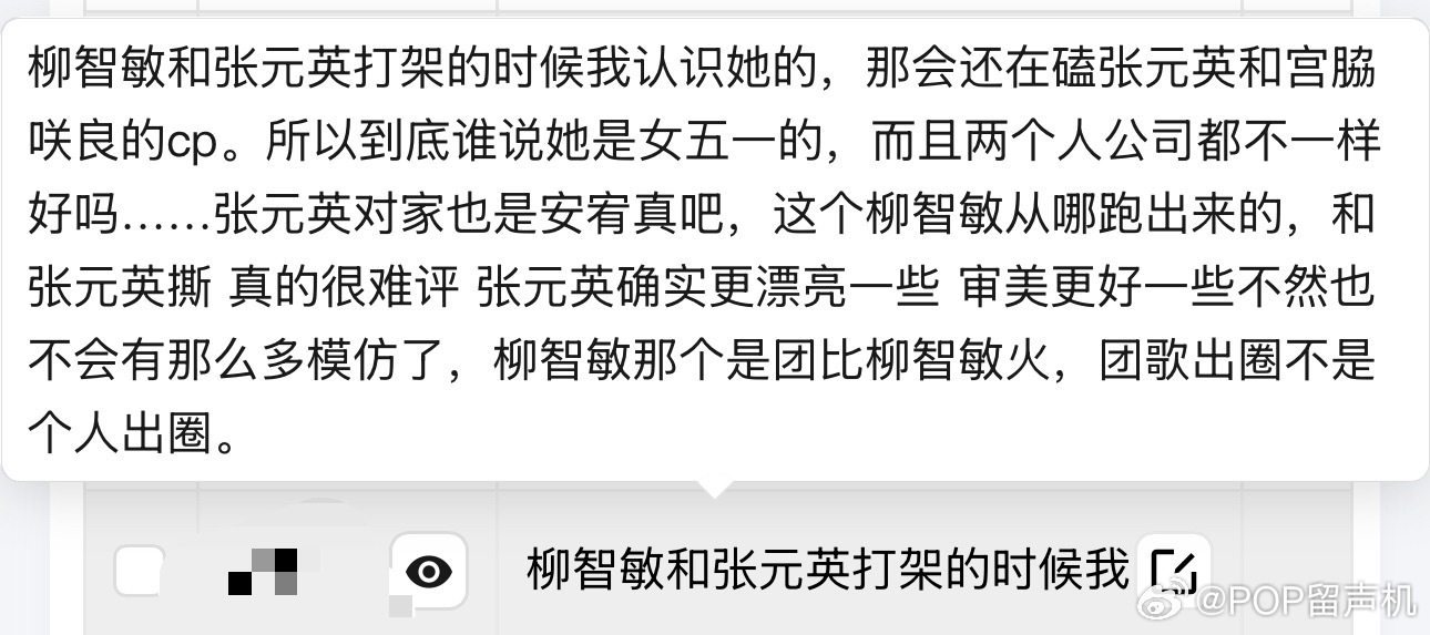 柳智敏和张元英 