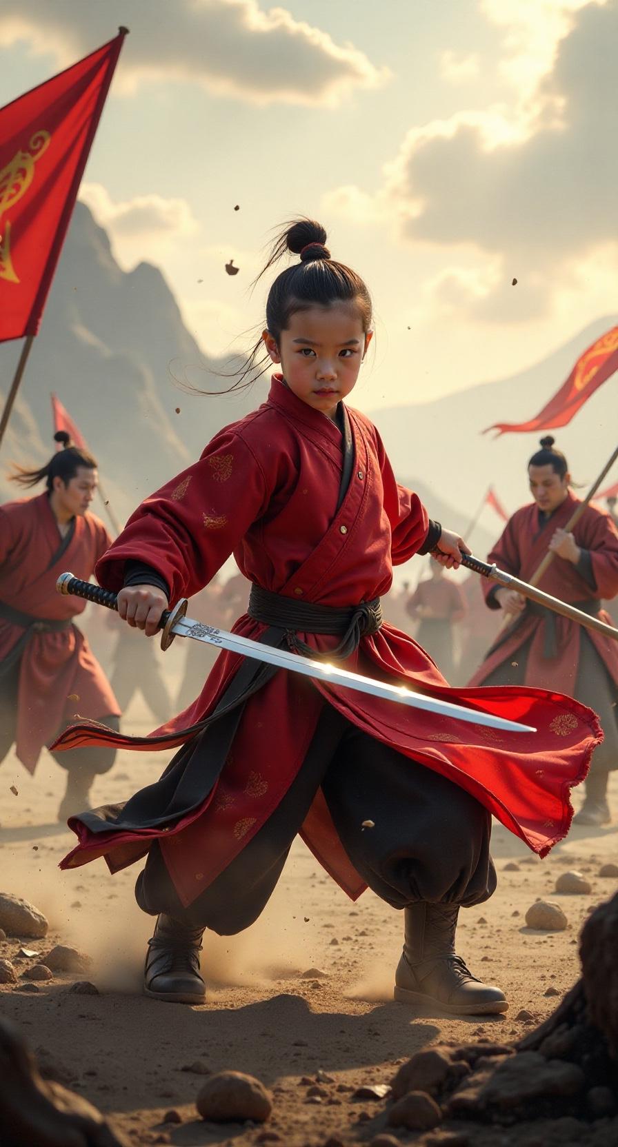 楚军败局里，15岁成大心单骑破阵救父
     在春秋战国的烽烟中，少年英雄的传