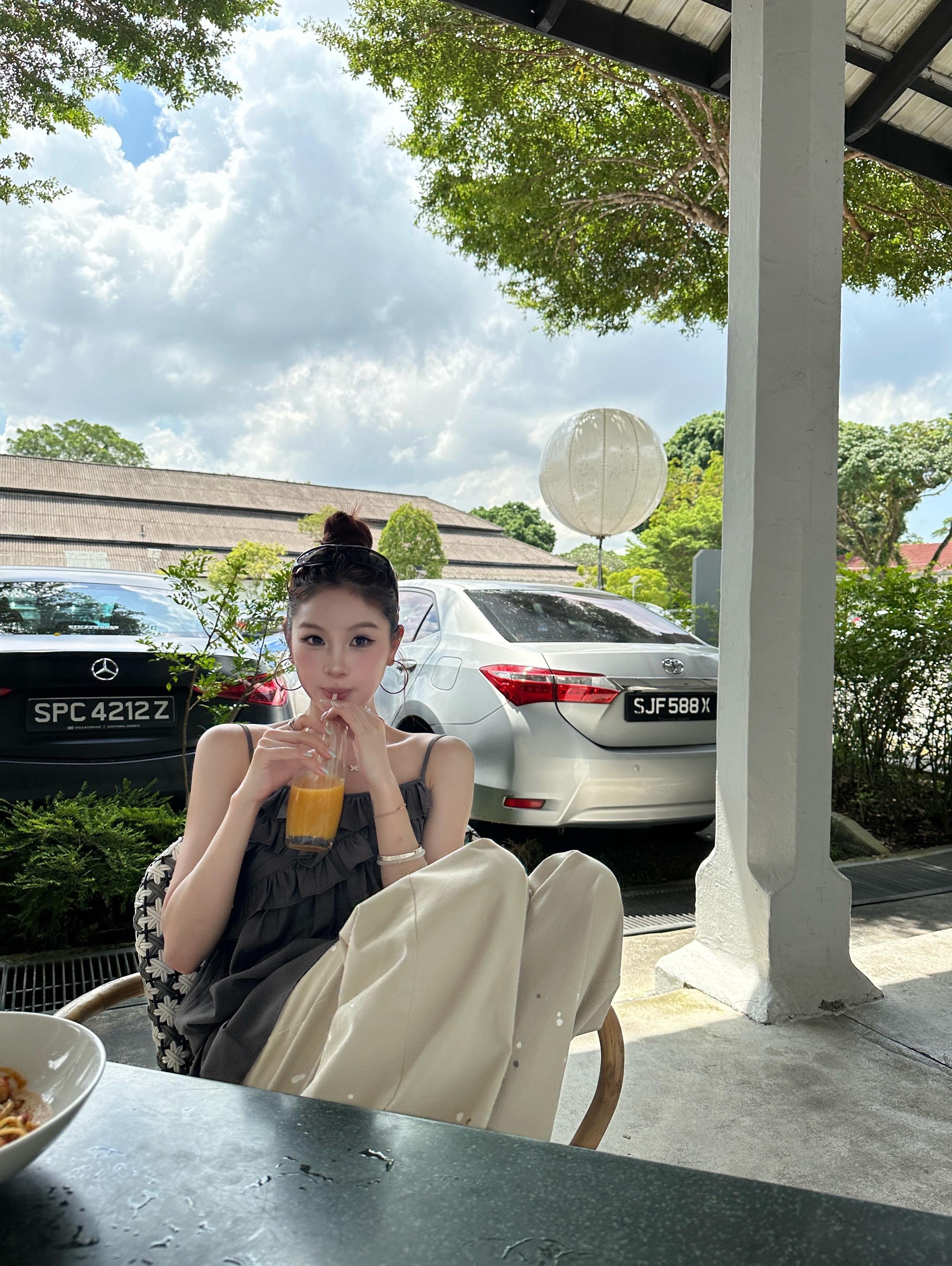 好天气好心情☀️。