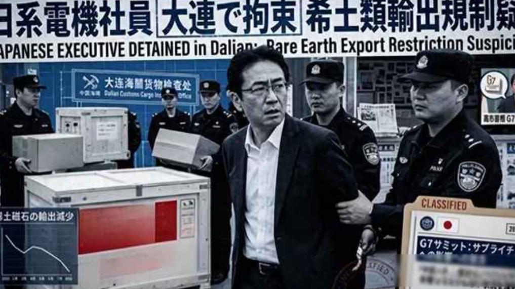 日本电视台披露抓人过程，2名日企高管反复拆磁铁，把中方海关当瞎子！

2026年