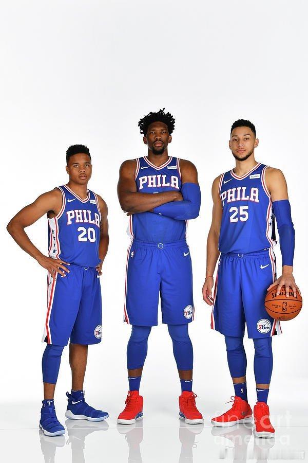 NBA[超话] 如果没有伤病，76人三人组能达到什么成绩？ ​​​