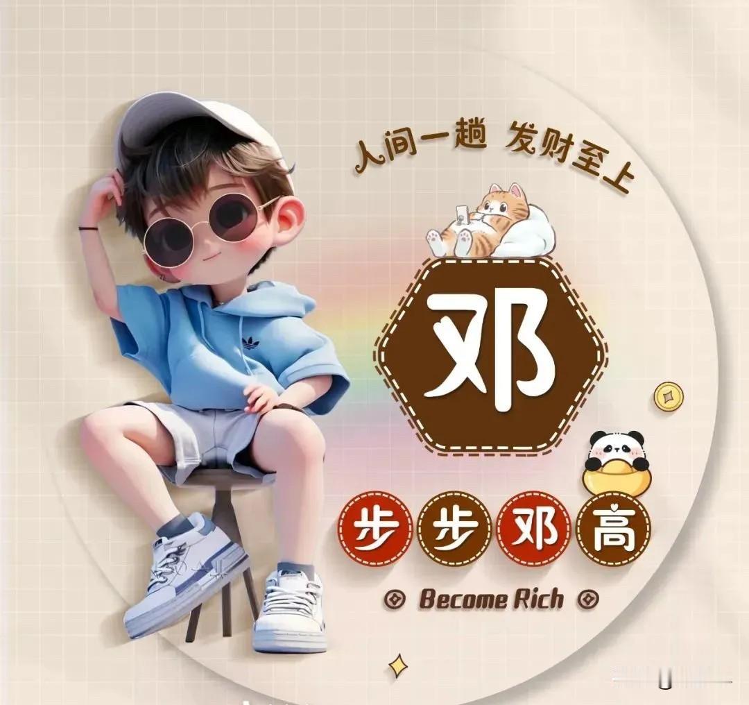 如果别人问你姓什么？你会怎么回答？

我姓邓，一般我会说我姓邓，邓小平的邓！这样
