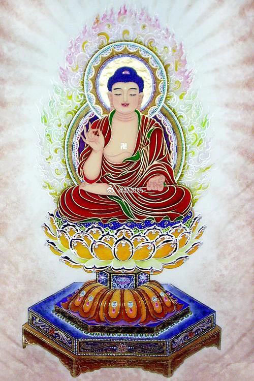 慌不择路时，心里默念一句就好。阿弥陀佛虽只四字，却像稳住船身的那块压舱石，念着念