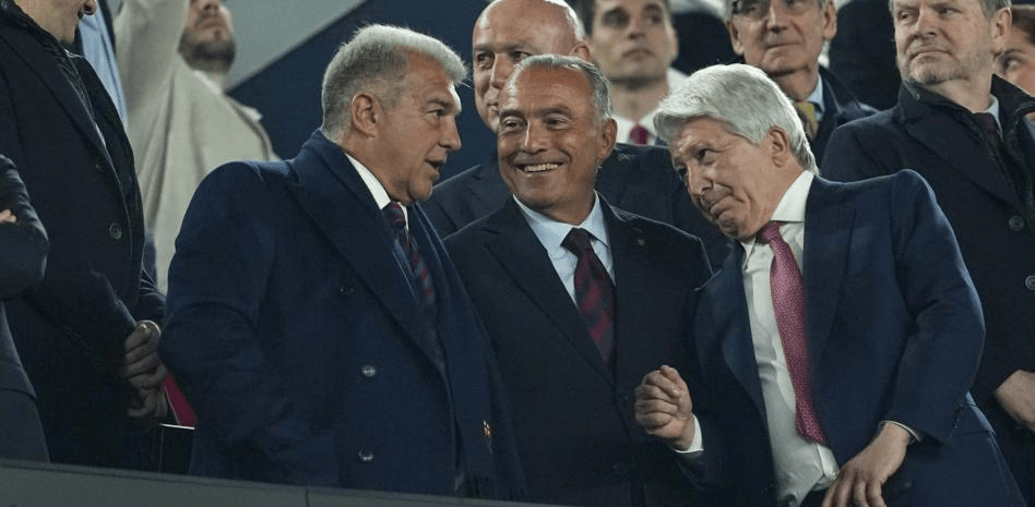 世体：受马竞主席邀请，拉波尔塔将现场观战欧冠次回合比赛