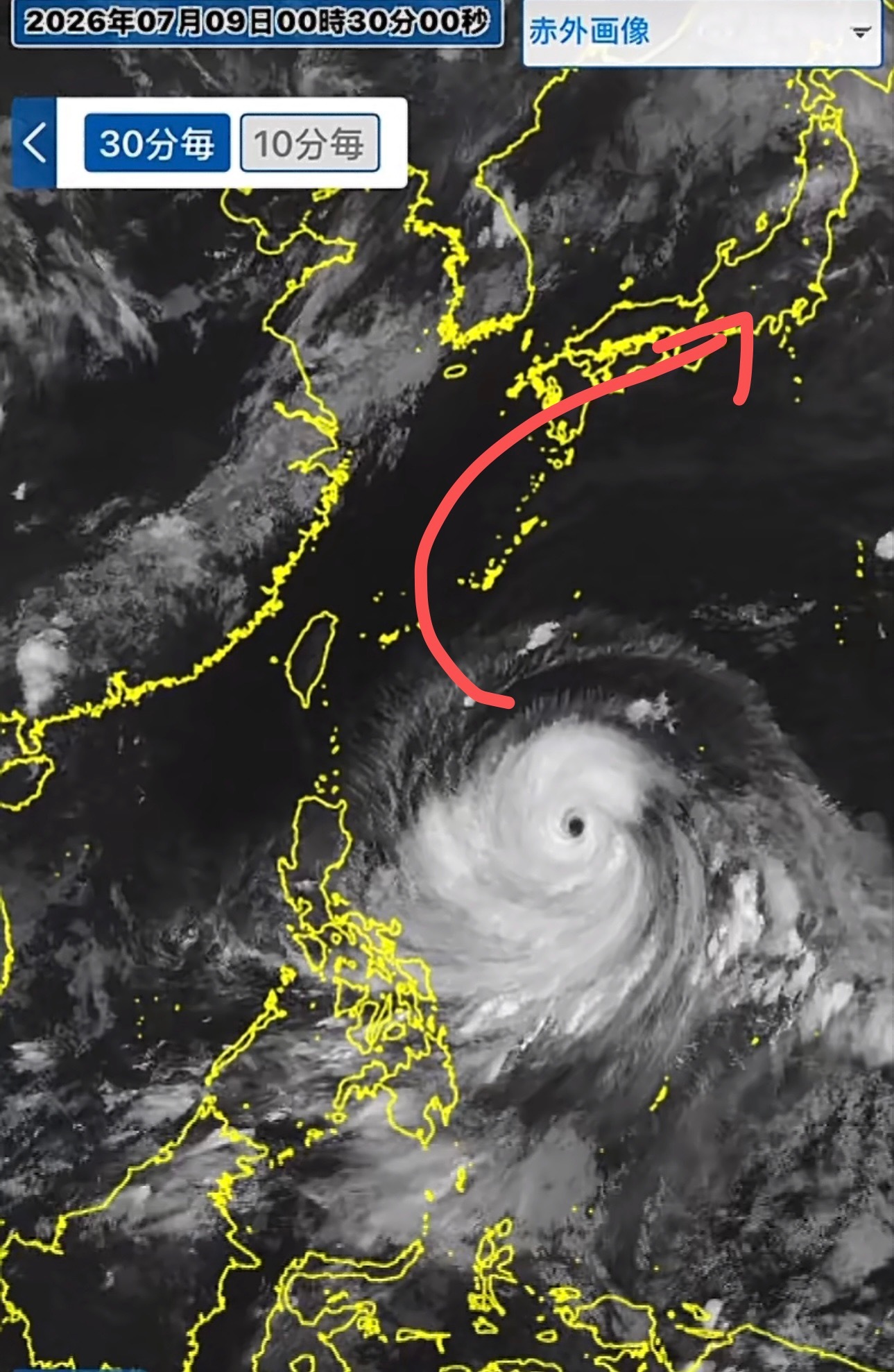 台风巴威可能正面登陆不对呀，以前不都是往日本走的么？东南沿海的朋友们多买点儿水和