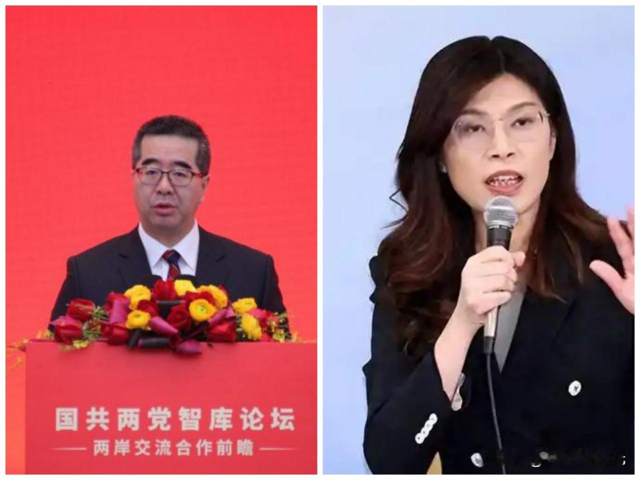 国民党主席郑丽文还真是巾帼不让须眉啊，再次表态称主张两岸和平。当天《经济学人》播