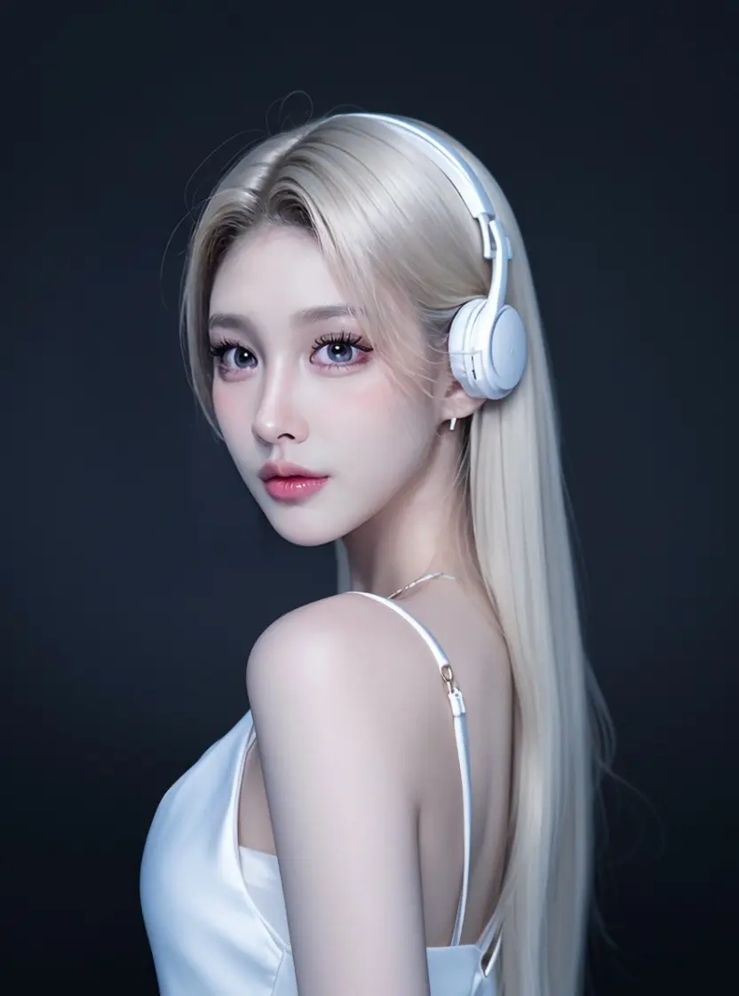 AI金发神秘美