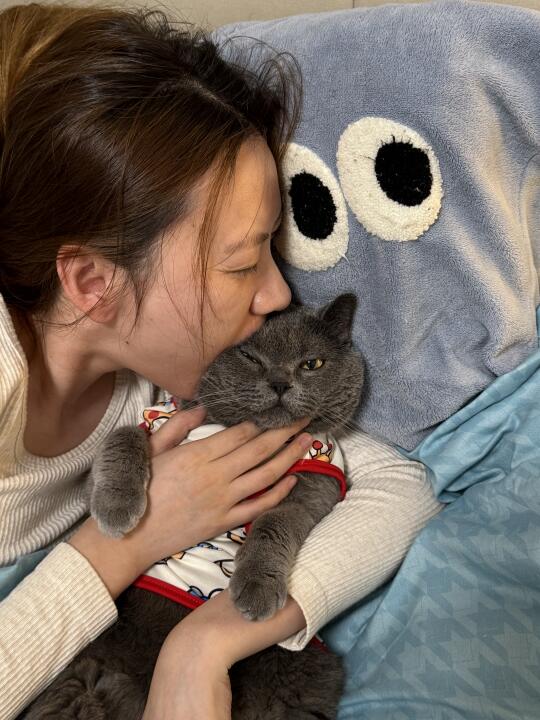 🐱：凑合过吧，还能离咋的……