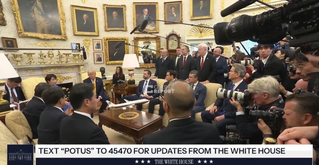 3月20日，在与日本首相高市早苗会面时，特朗普被记者问及相关问题，他表示：“不，