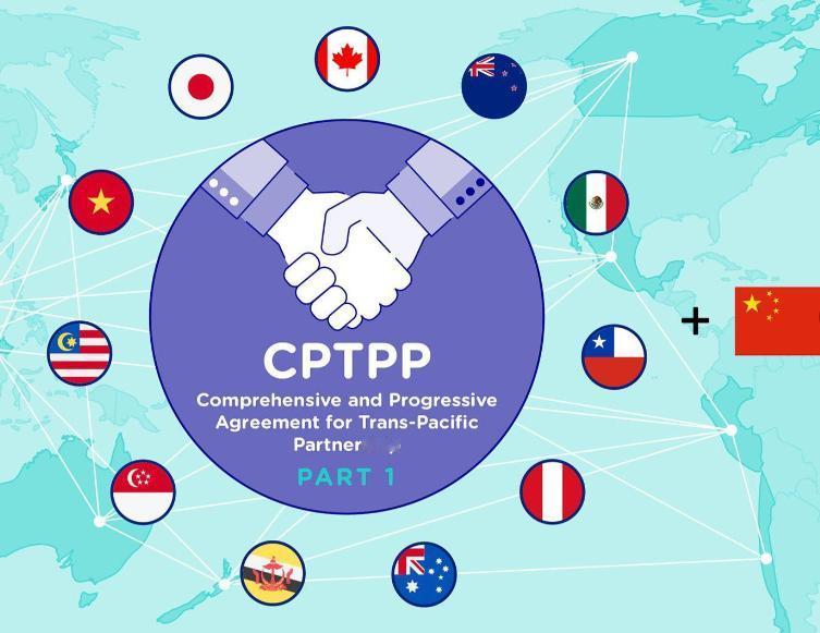 9月1日，CPTPP突然冒出两条放在一起很耐人寻味的消息。
 
一边，英国终于补