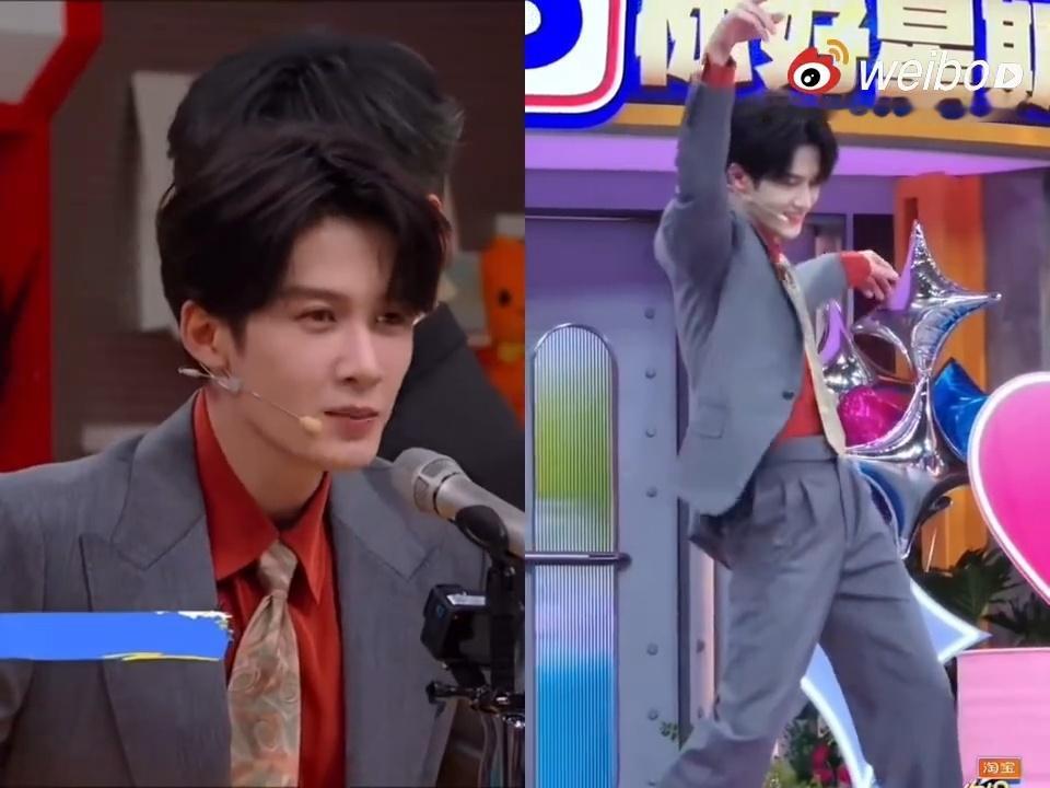 檀健次模仿周星驰喜剧之王动作檀健次你好星期六你好星期六檀健次在好六直接cos尹天