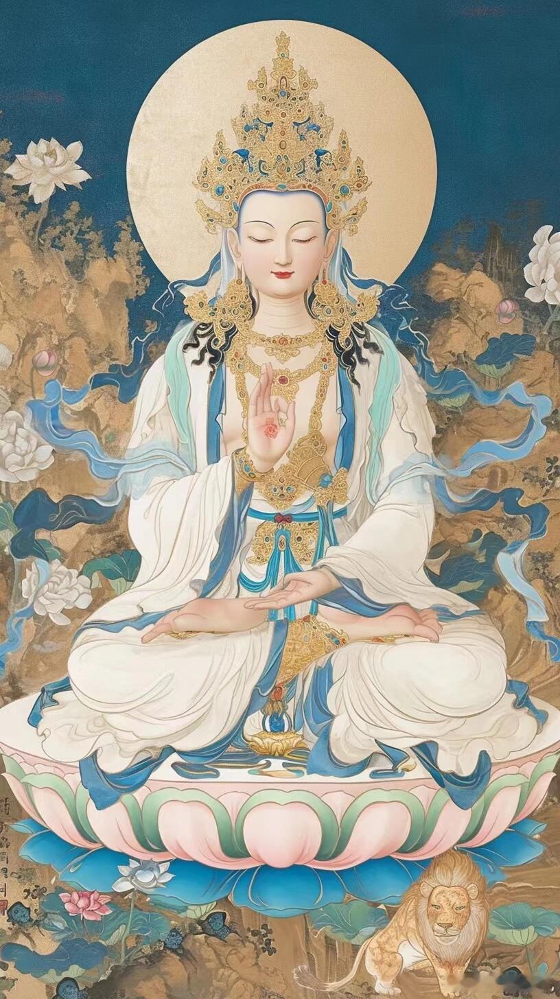 遇见文殊菩萨不要错过，许个愿，心想事成！ ​​​