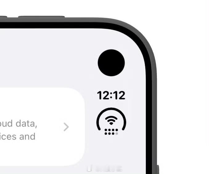 iPhone Duo全新状态栏的双卡信号是这样。[吃瓜]很合理吧。还有，挺多人怀