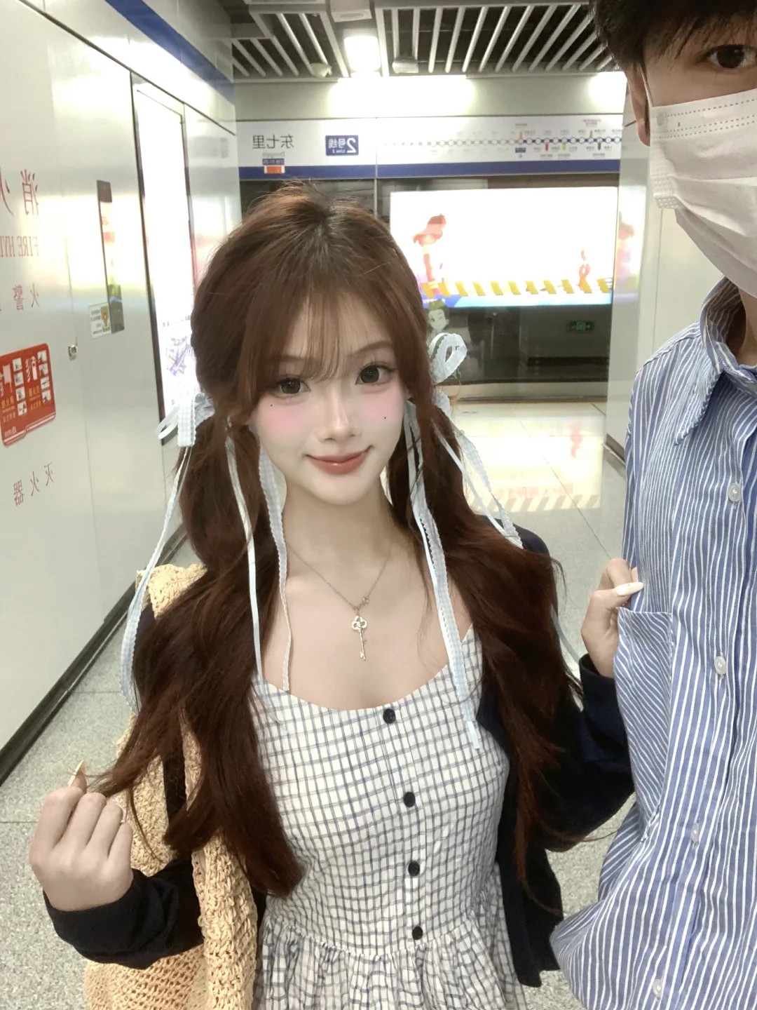 我女朋友今天真的超级漂亮啊啊啊！！！