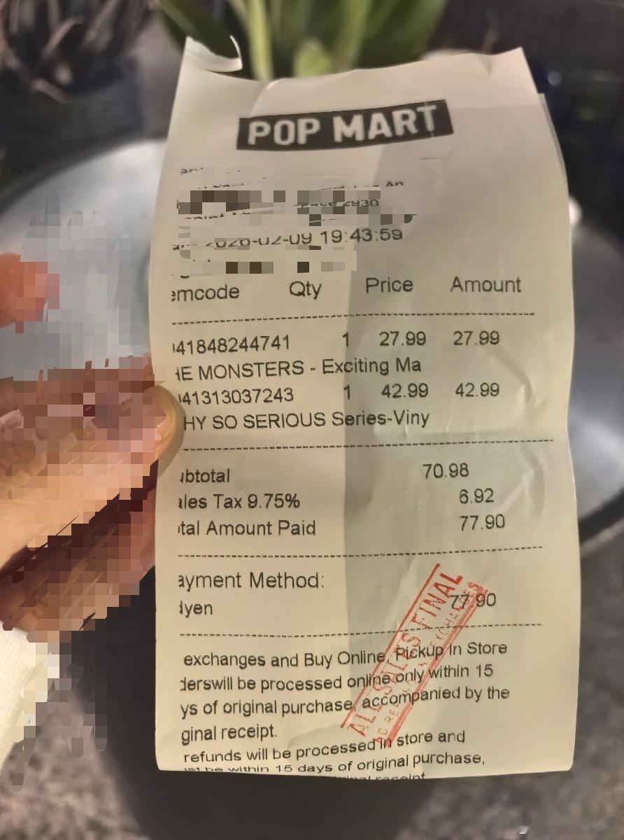 第一次Labubu盲盒 