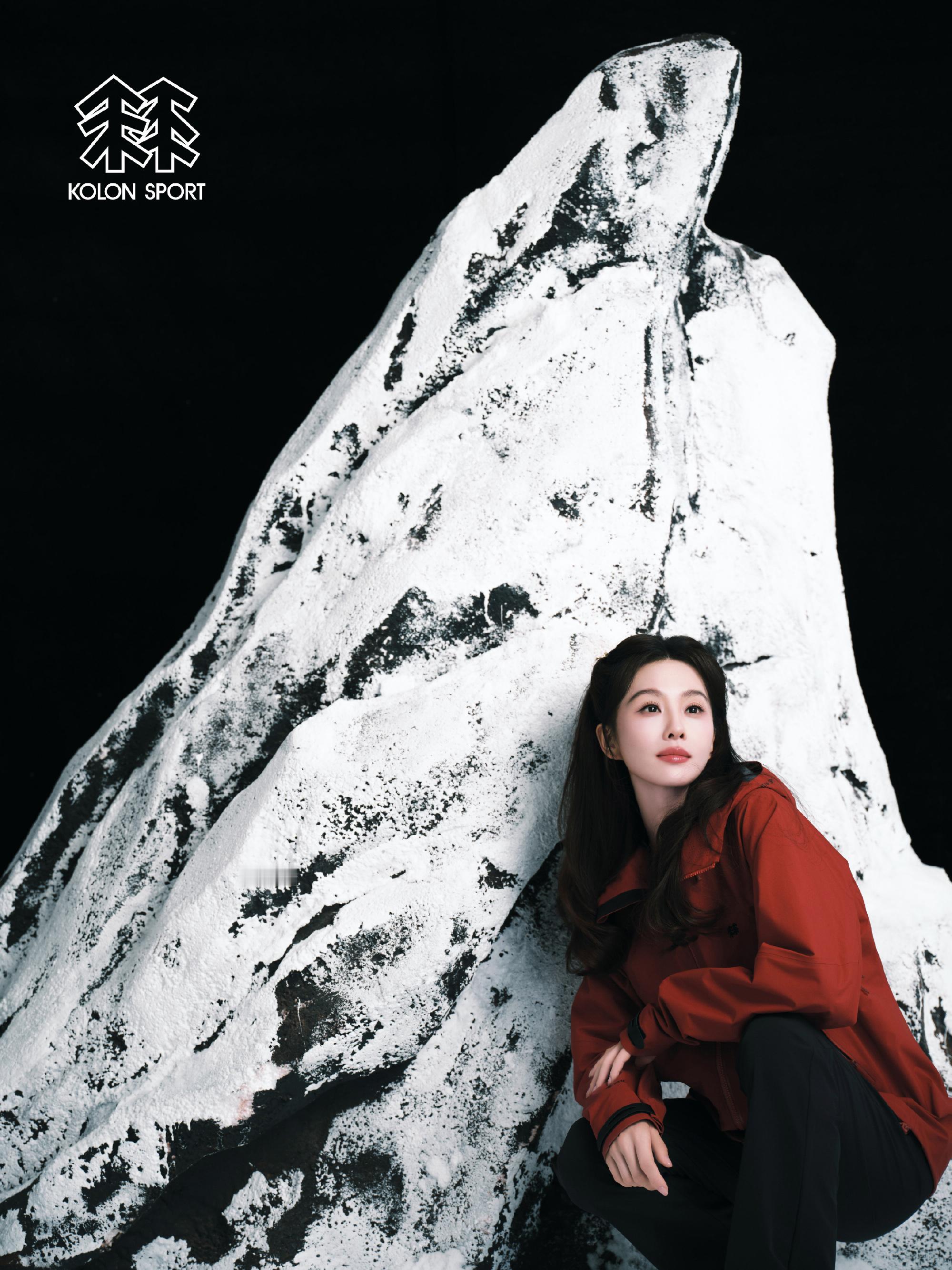 户外运动风的刘诗诗 