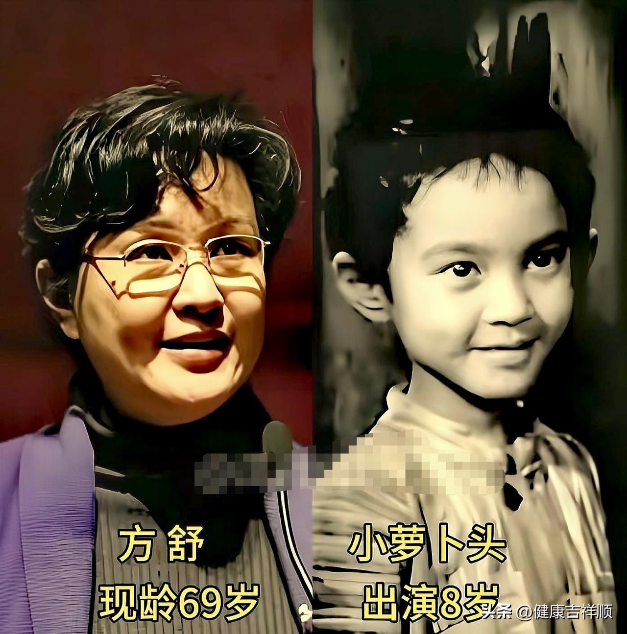 老电影《烈火中永生》演员今昔对比，满满都是年代感。
于蓝的“江姐”、赵丹的“许云