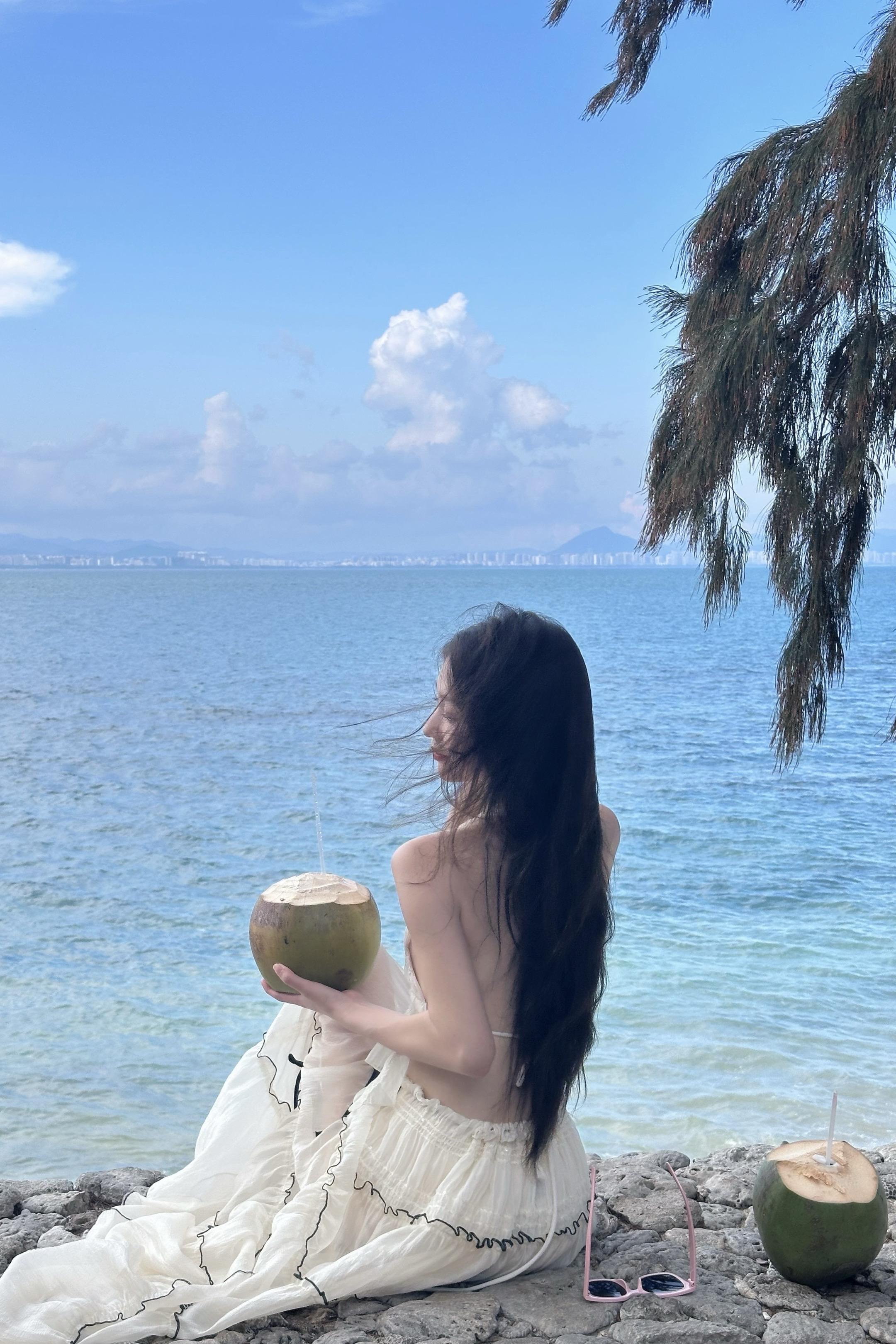 听海浪声和心跳的频率契合。