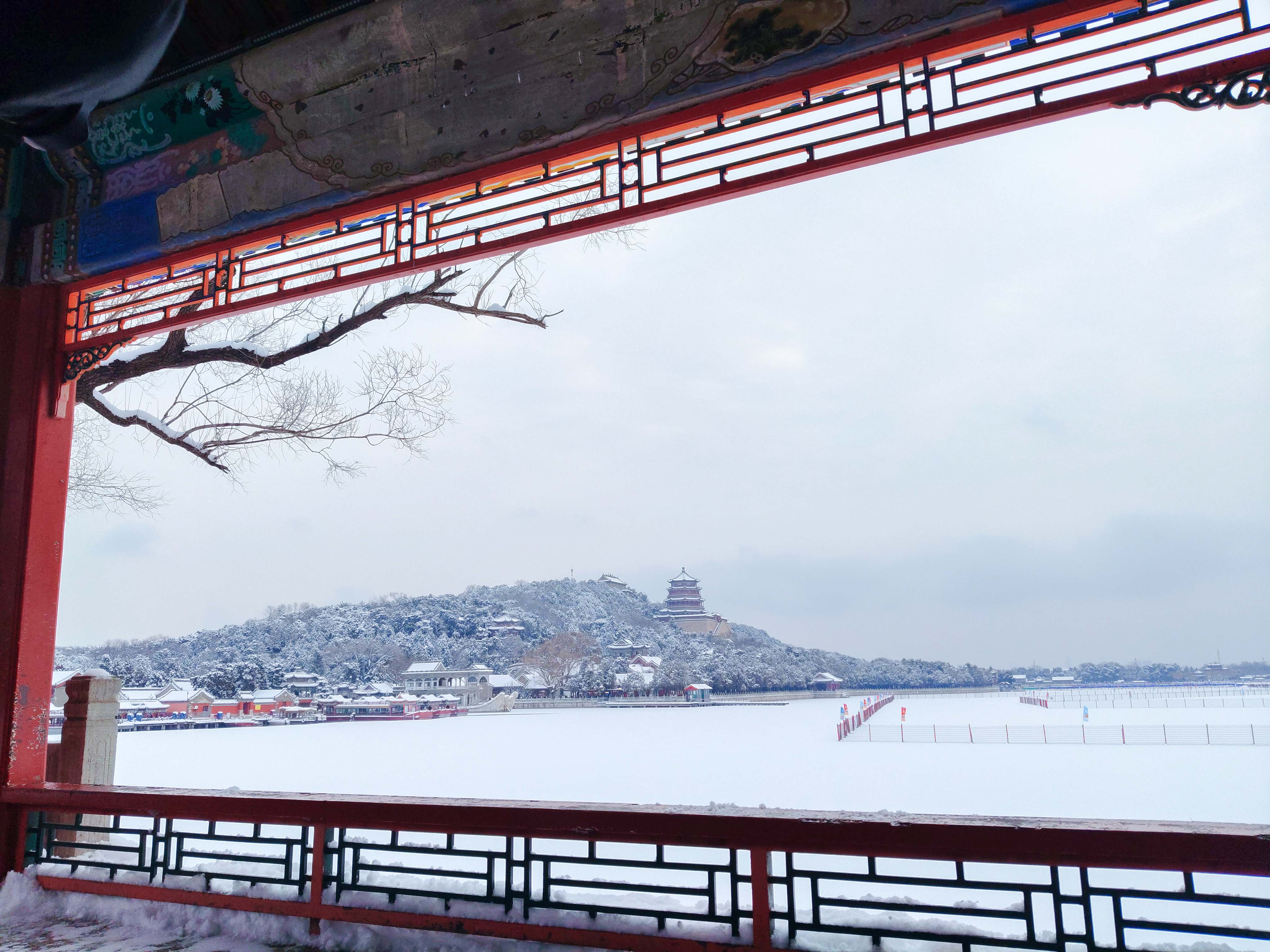 雪后颐和园摄影