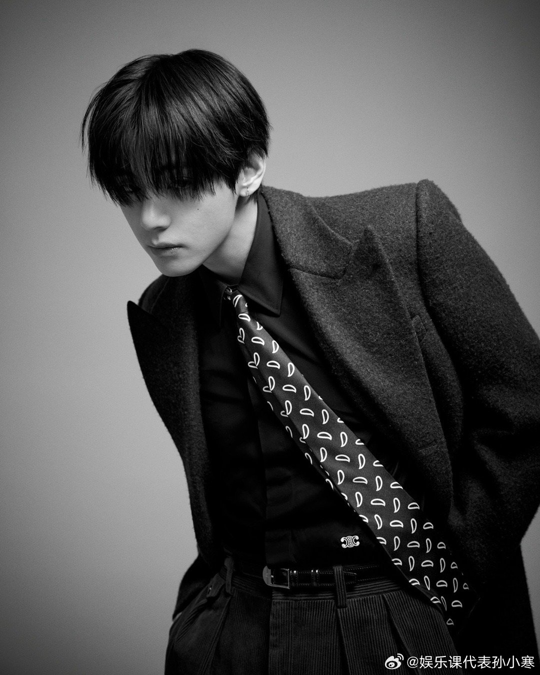 金泰亨更新ins金泰亨CELINE大片我勒个大C👑👑 今夕是何年…金泰亨这状