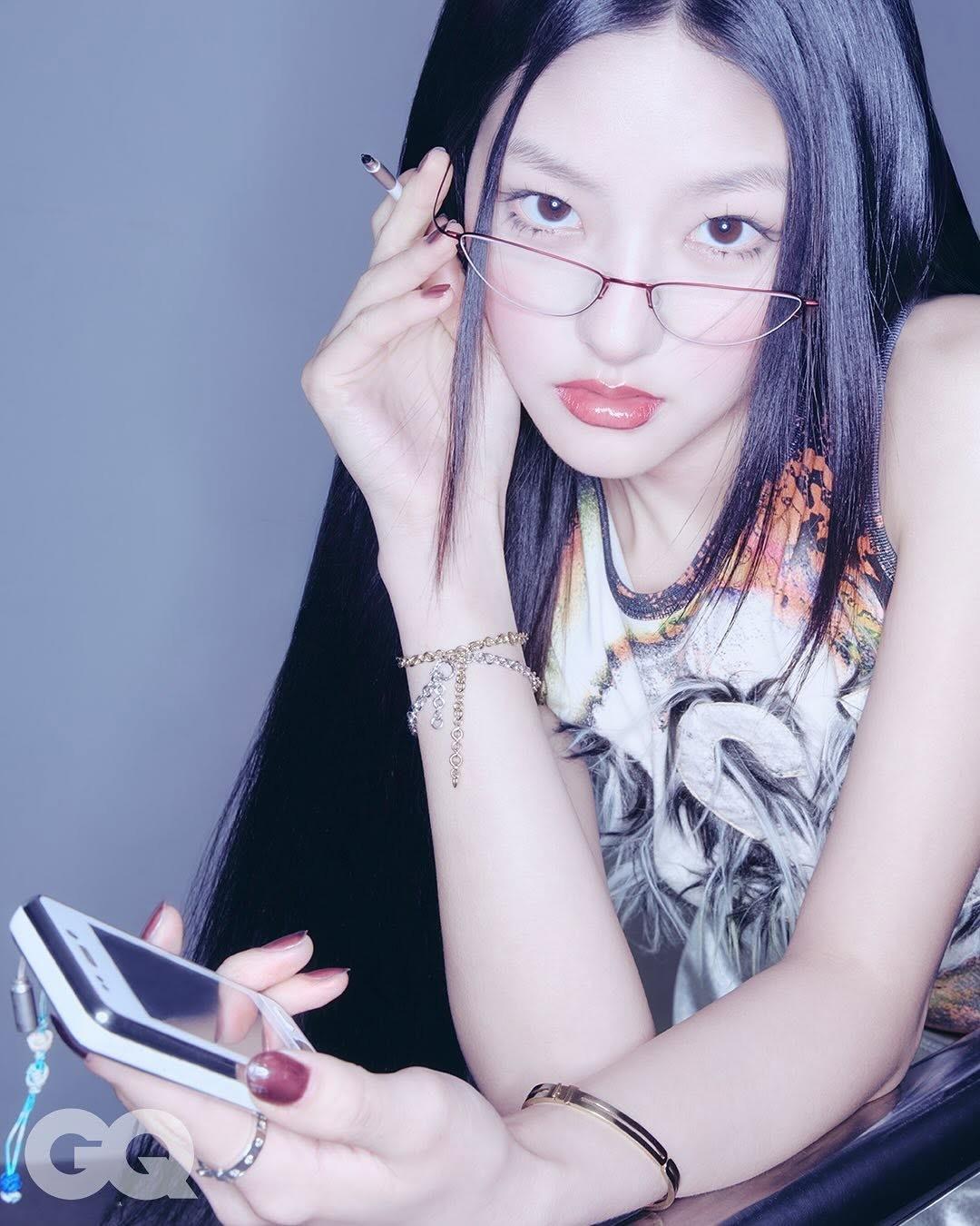 KISS OF LIFE HANEUL ✖️ GQ KOREA 好漂亮啊！ 
